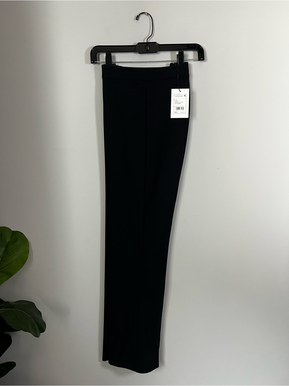 NWT Theory Black Slim Kick Women's Pants